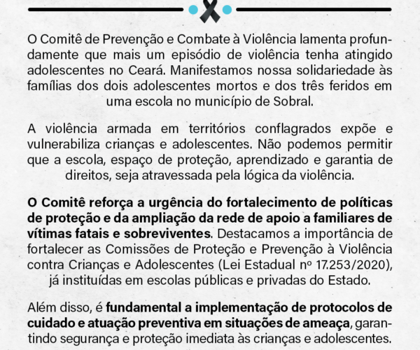 NOTA DE PESAR